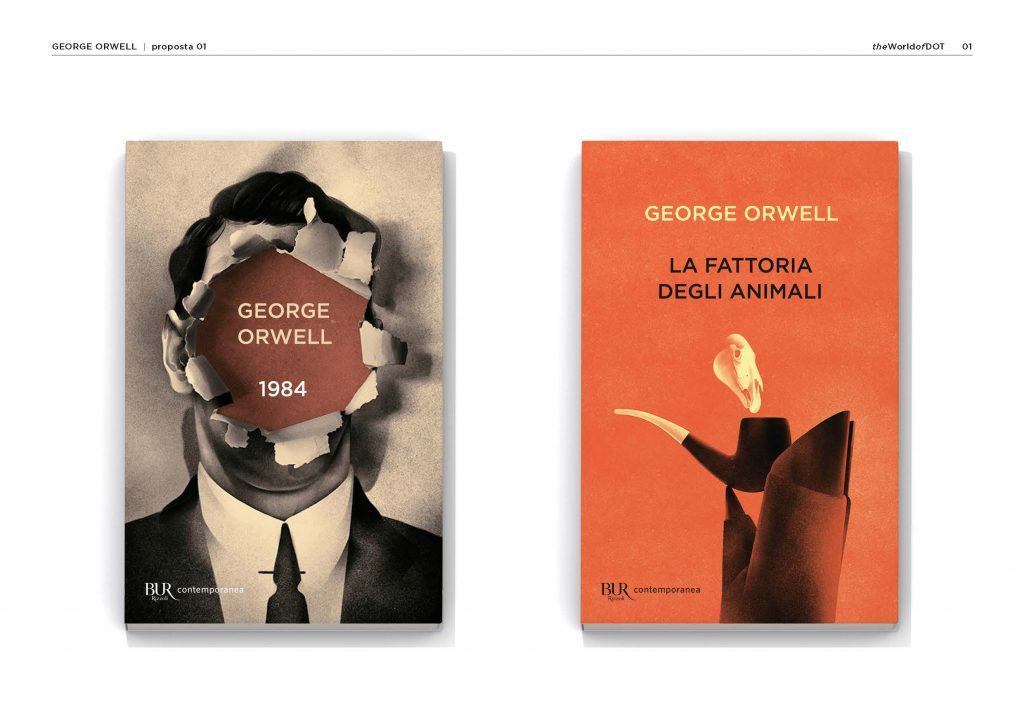 Cosa ci dicono oggi le nuove copertine di George Orwell